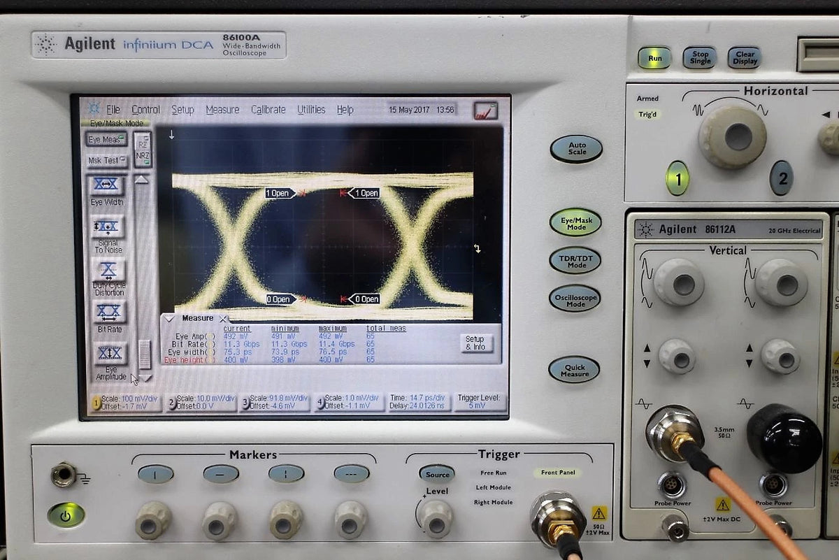 Yokogawa AP9945 11.3000Gb/s Bit Error Rate Testers PPG ED