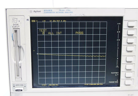 Agilent / Keysight 8753ES S-Parameter Network Analyzer 300kHz to 3GHz OPT 011
