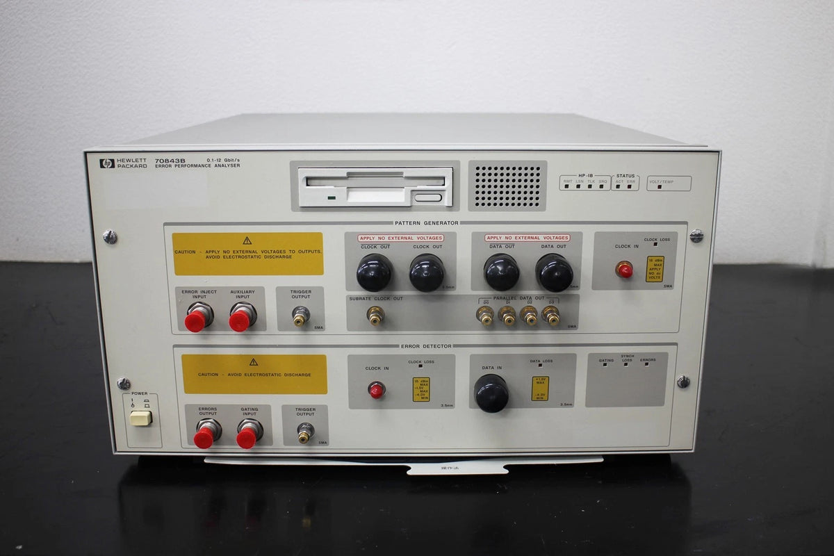 HP 70843B 100M-12Gbps bit error rate tester