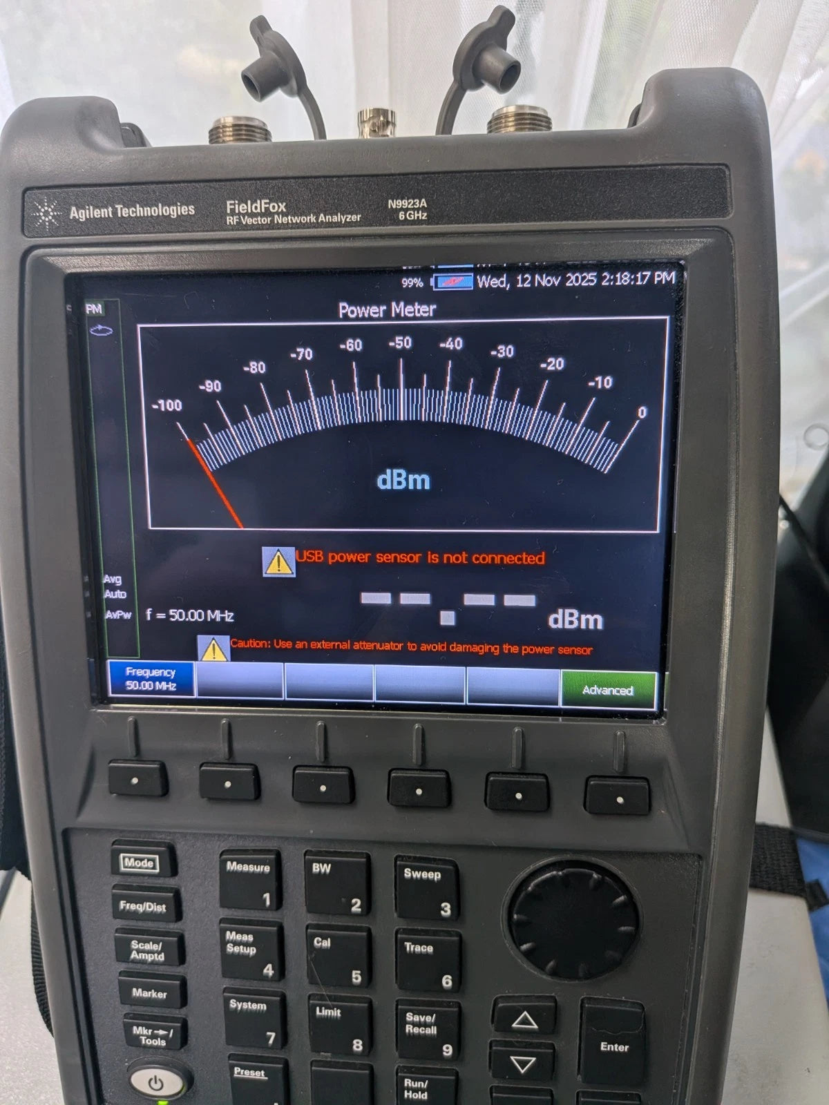 Keysight Agilent VNA Vector Network Analyzer Fieldfox N9923a Cal'd! 6 GHz Opts!