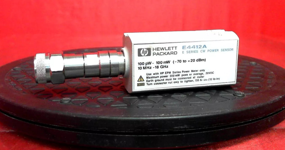 HP - Agilent - Keysight E4412A Power sensor, 10 MHz to 18 GHz US38485409