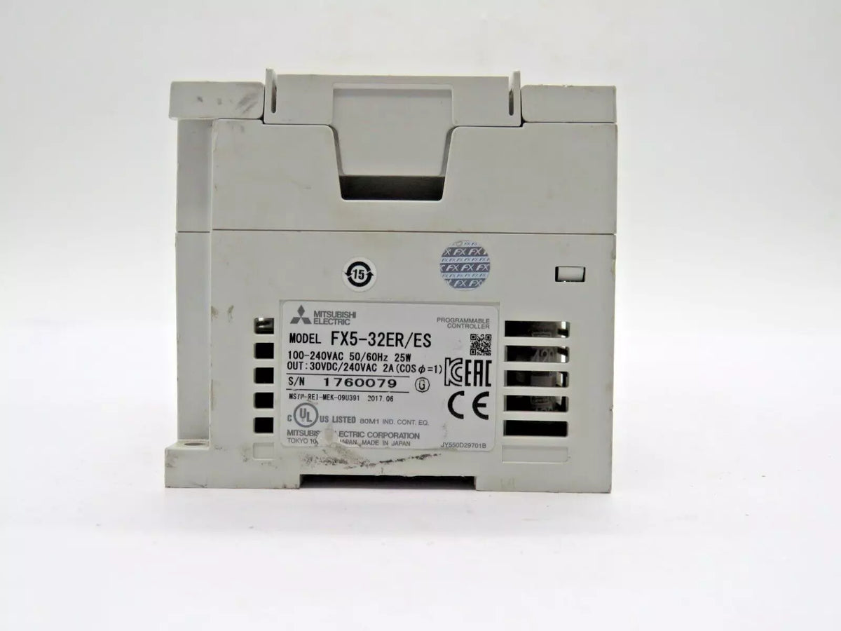 Mitsubishi FX5-32ER/ES Programmable Controller Relay Output 100-240VAC