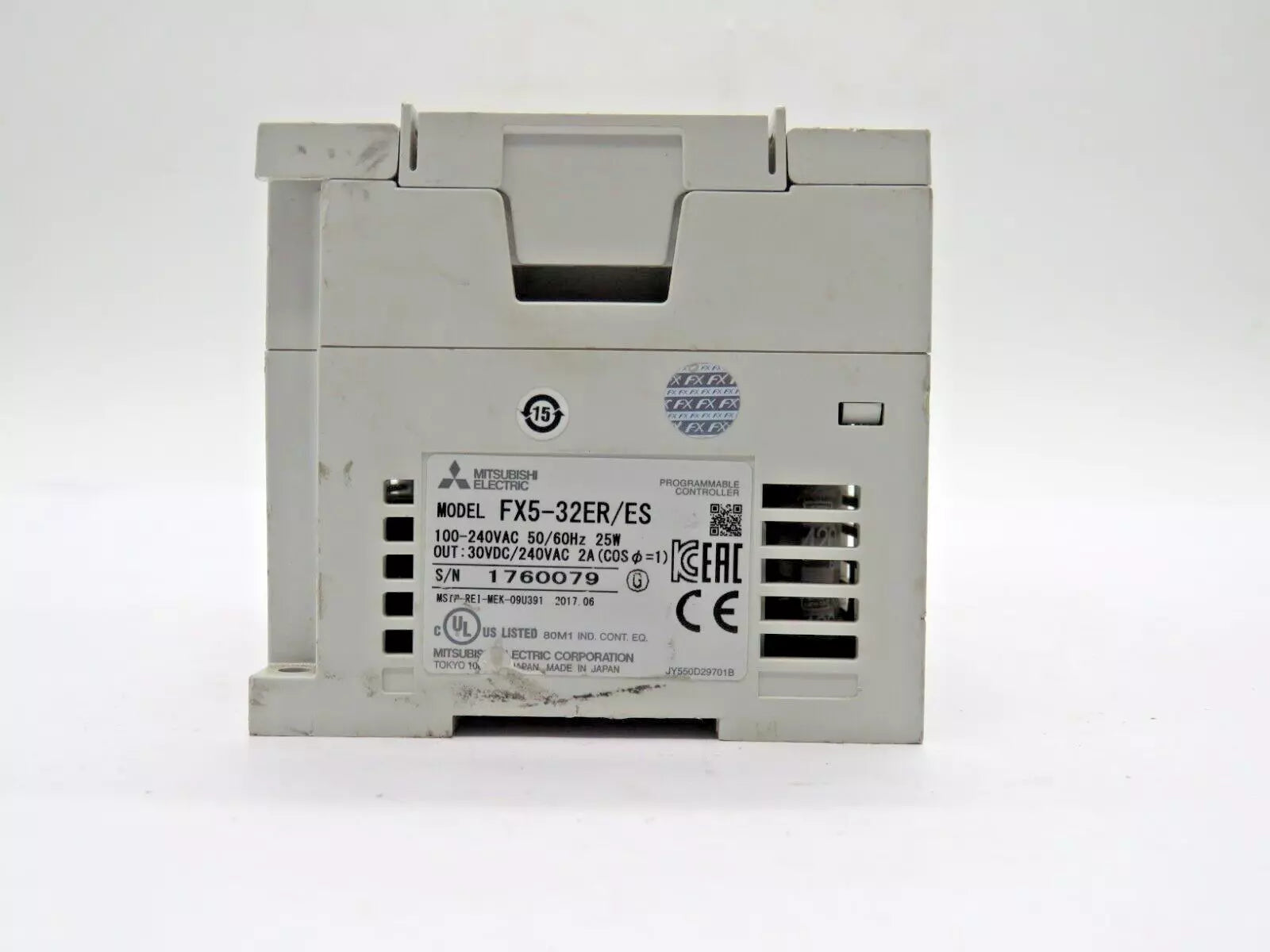 Mitsubishi FX5-32ER/ES Programmable Controller Relay Output 100-240VAC
