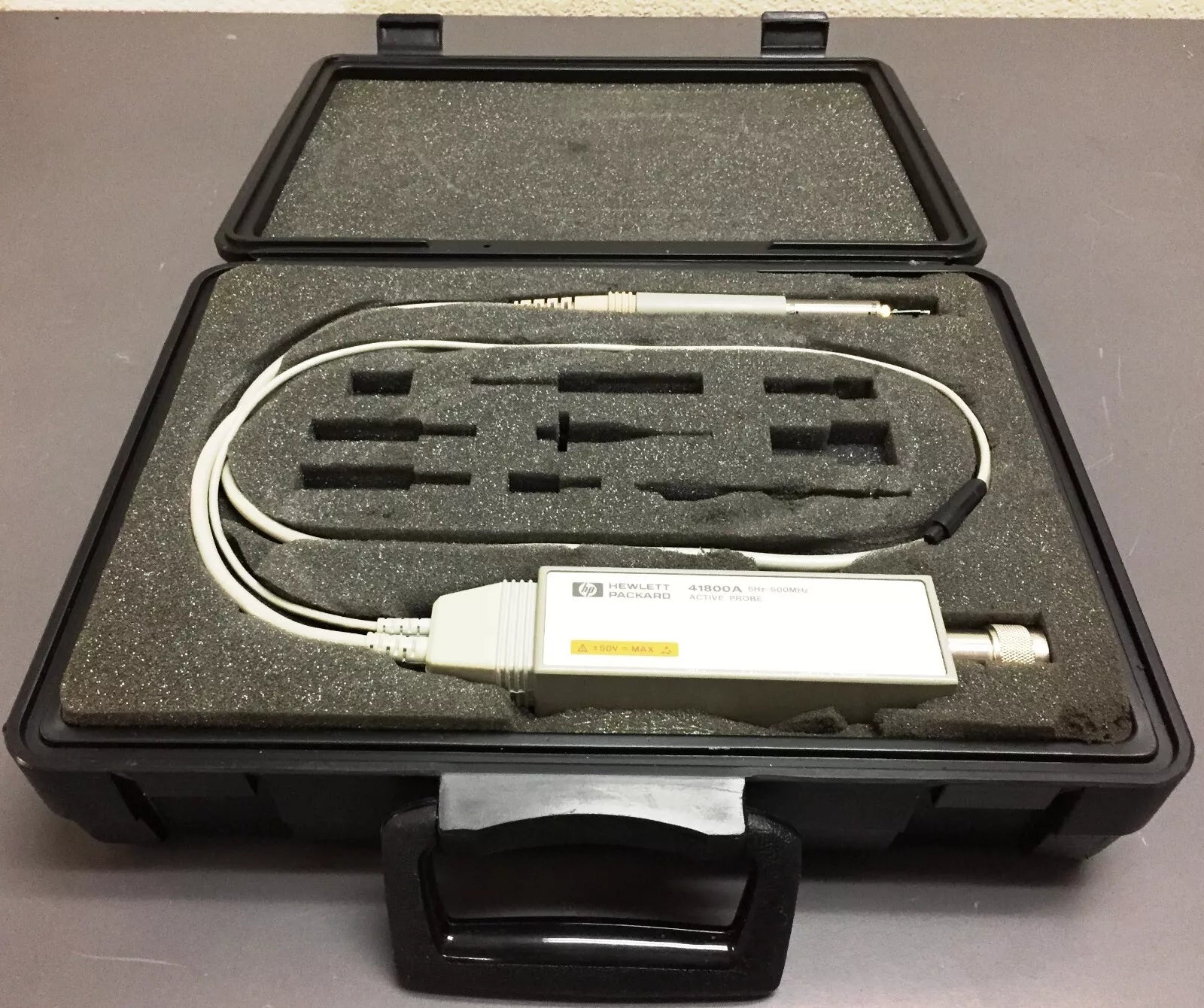 HP Agilent Keysight 41800A Active Probe with Special Head 5 Hz to 500 MHz