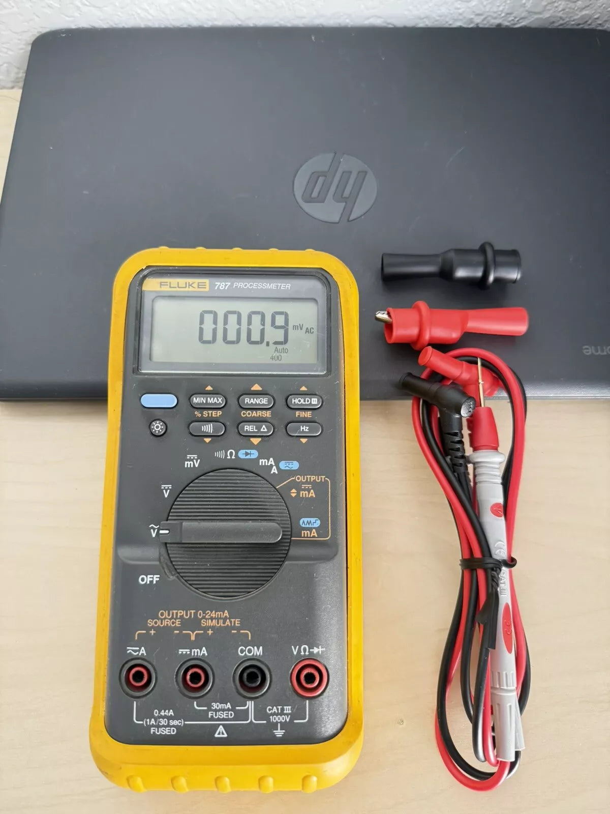 FLUKE 787 Processmeter with Leads - Fast Shipping (Tested)