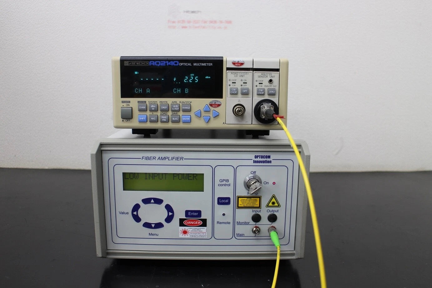 KEOPSYS KPS-BT-C-23-PB-FA【Junk】 23dBm Optical Fiber Amplifier