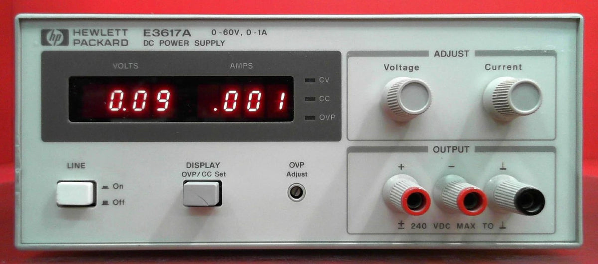 HP Agilent Keysight E3617A DC Power Supply 0 to 60 Vdc
