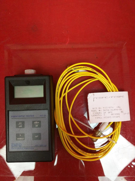 Exfo Fot-22 Fiber Optic Tester with Power Meter and Light Source