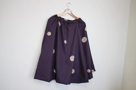 Japanese Kimono remake Wrap around skirt
