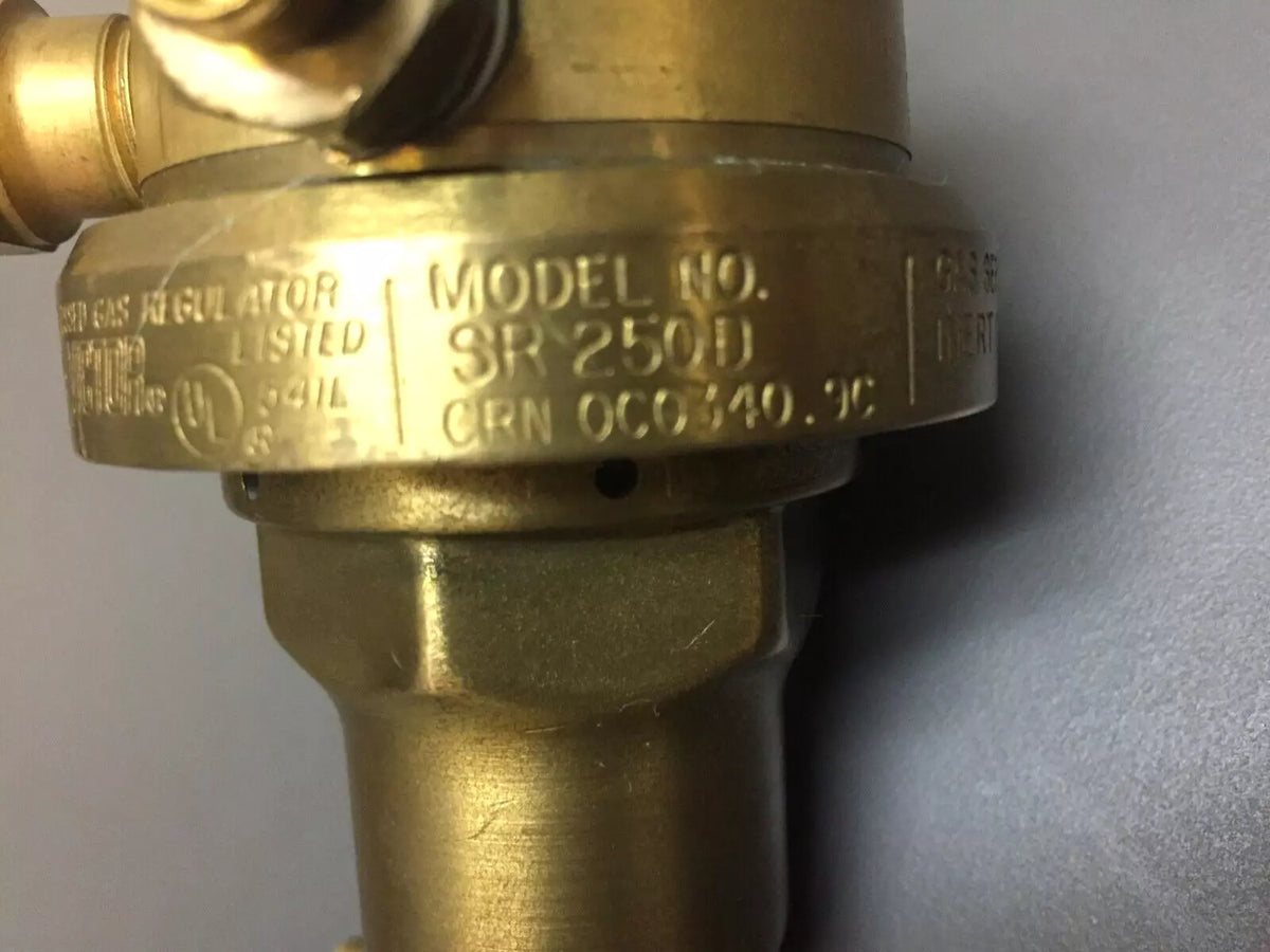 Victor Equipment Model SE-250-D Compressed Gas Regulator