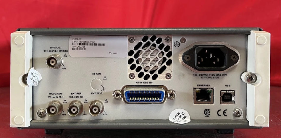 Spectracom GSG-51 Single-Channel GPS Factory Tester, SN 200708