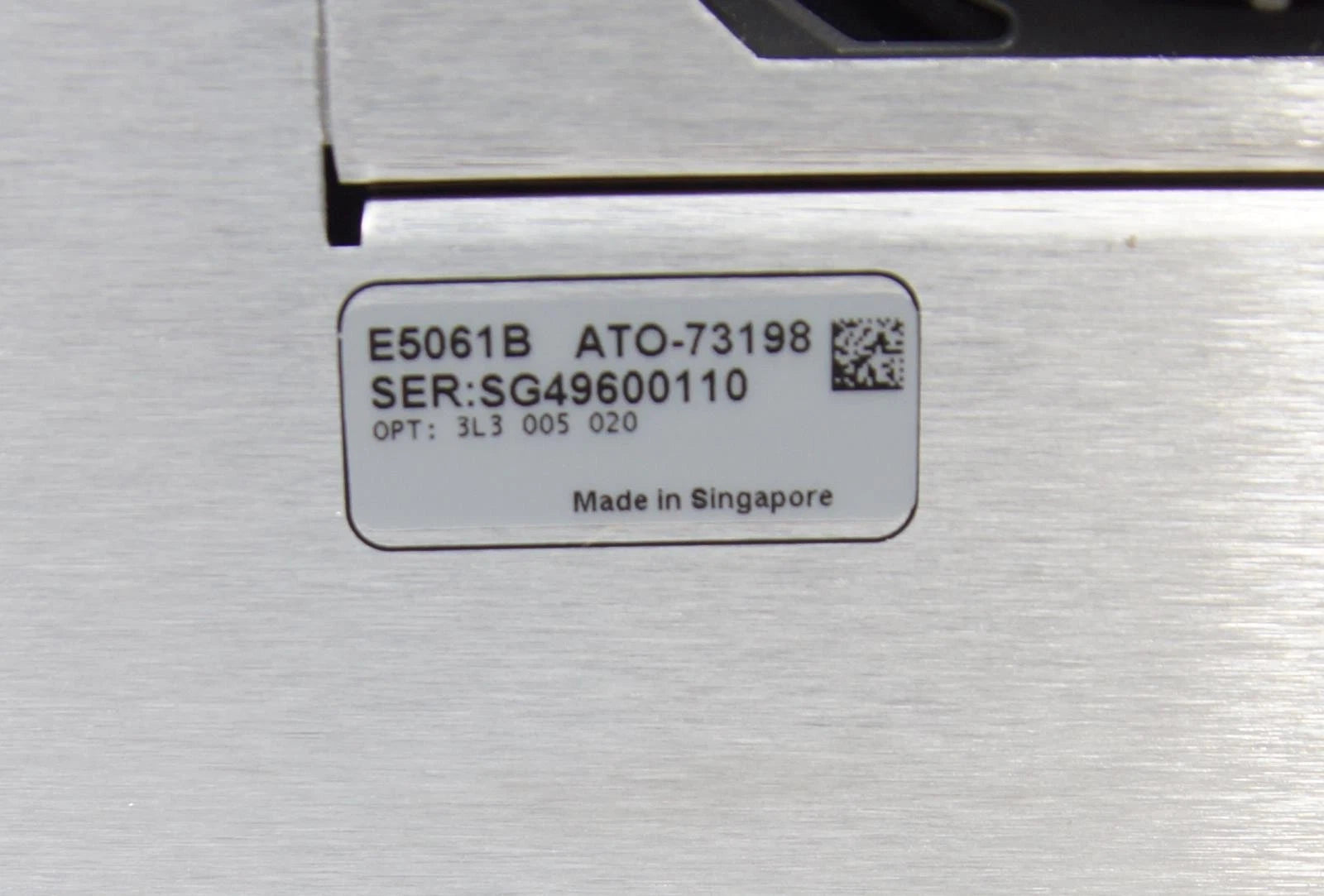 Agilent Keysight E5061B 5Hz - 500MHz ENA Network Analyzer OPT 3L3 020 005