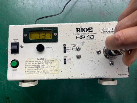 HIOS HP-10 HP10 Digital Torque Meter w/ Battery &amp; power adpater 240VAC