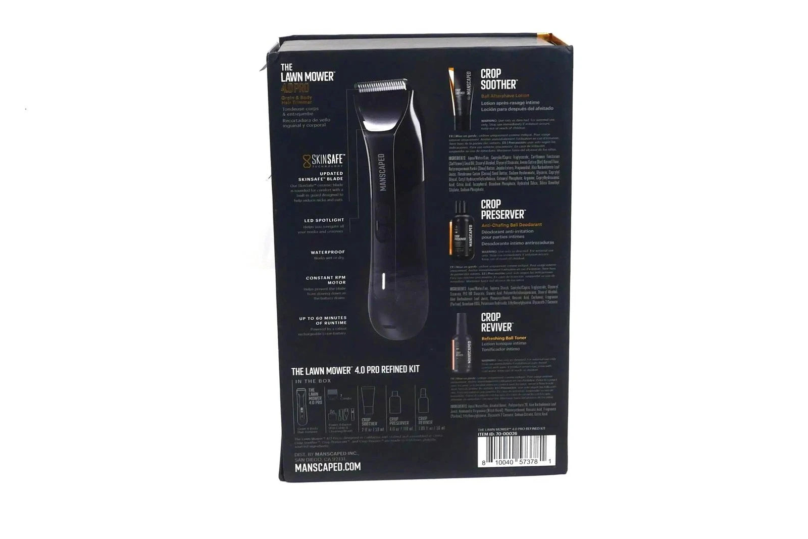 Manscaped The LAWN MOWER 4.0 Pro Refined Kit - Free Shipping