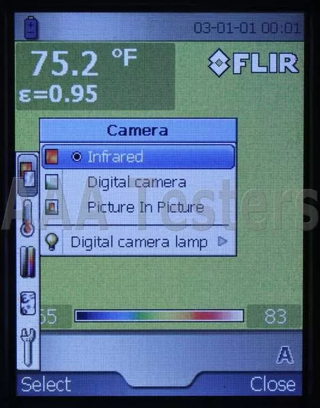 FLIR i60 9Hz 180 x 180 Infrared Thermal Imaging Camera Imager IR i 60 - XG eqpt
