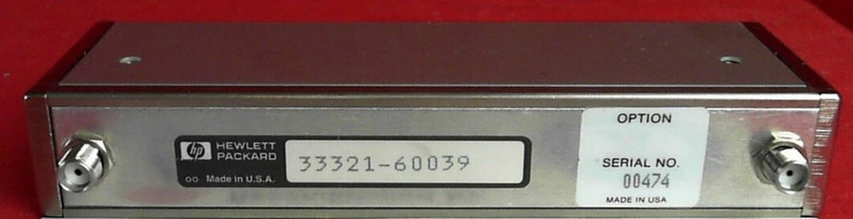 HP Agilent Keysight 33321-60039 Attenuator