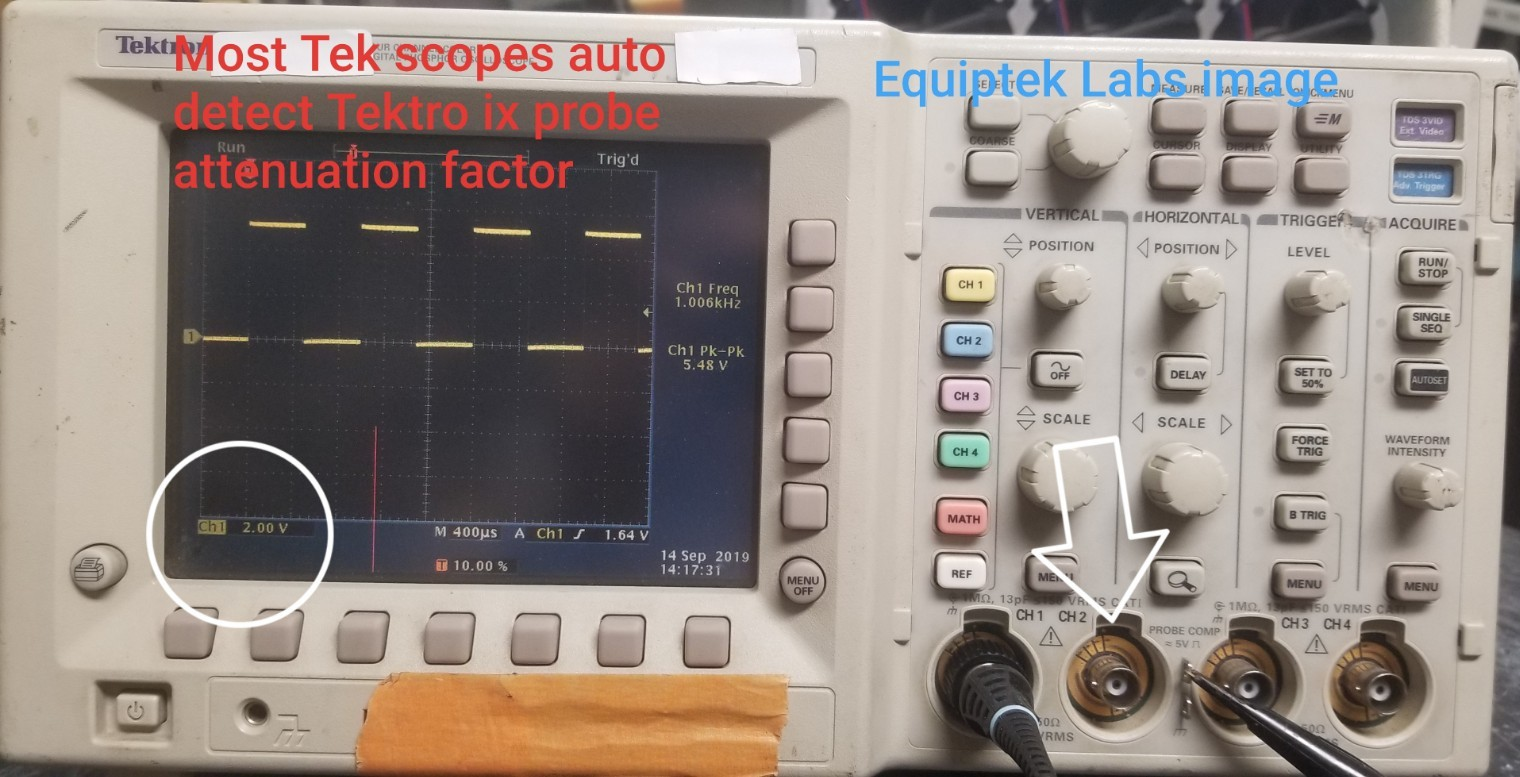 Tektronix P3010 100 MHz Oscilloscope Probe