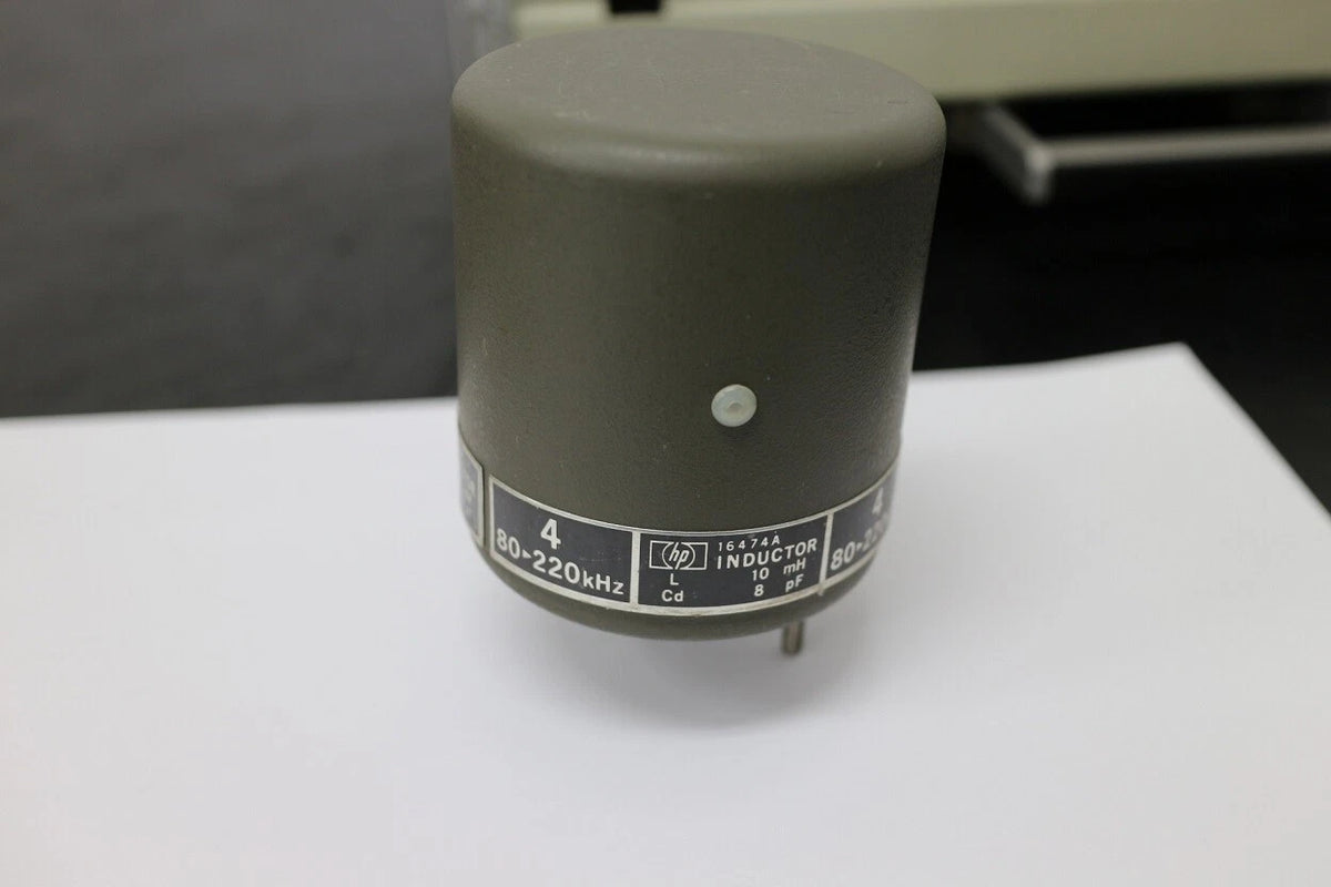 HP 16474A 10mH Reference Inductor