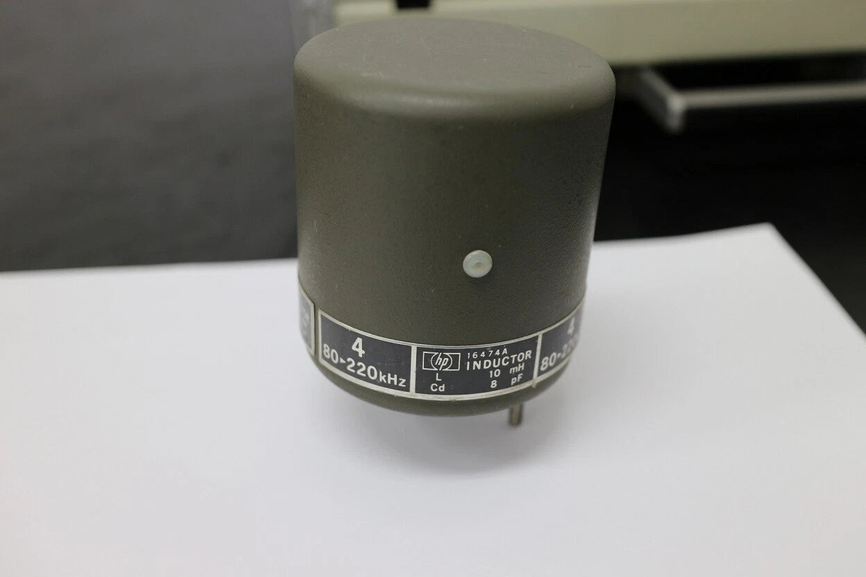 HP 16474A 10mH Reference Inductor