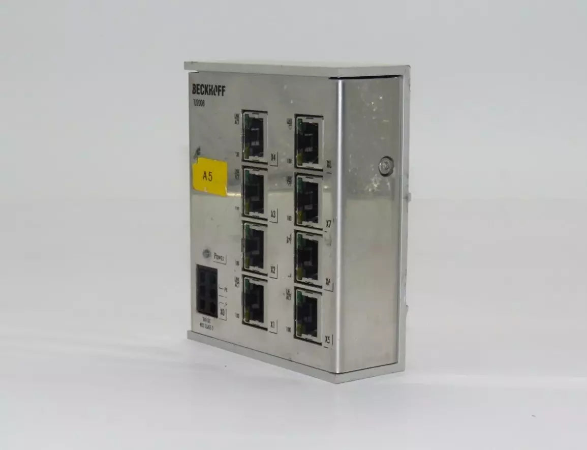 Beckhoff CU2008-0000 Ethernet Switch 8 Ports 100 Mbit/s 24 V DC RJ45