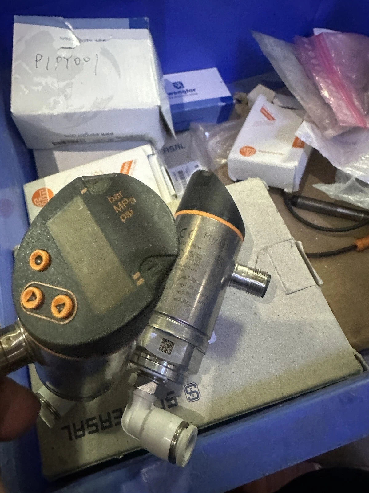 ifm PN7093 Inductive Proximity Sensor with M12 Connector