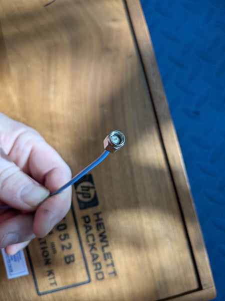 Huber & SUHNER Minibend Flex Cable! 50 GHz! Sma/3.5mm LIMIT 1 MAX! R-14" 35 Cm