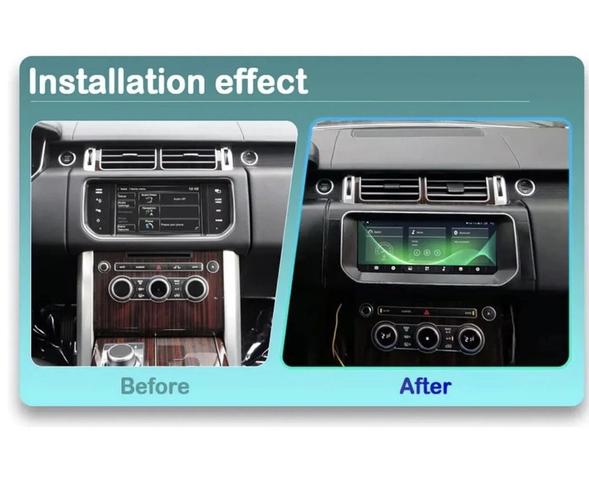10.25" Android 13 Car Radio Stereo For Range Rover Vogue 2013-2020 Navi Carplay
