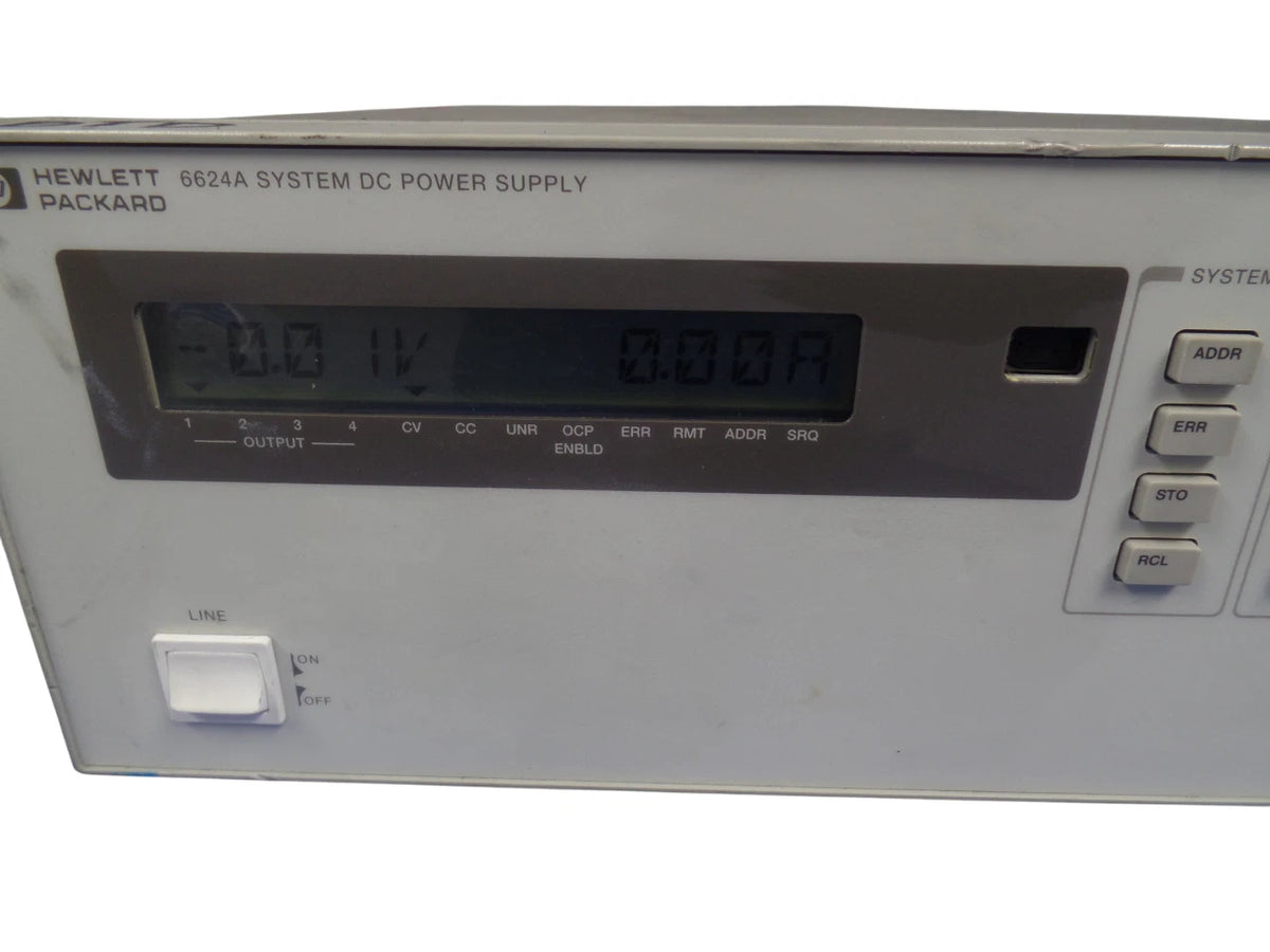 HP Hewlett Packard 6624A System DC Power Supply with Free Shipping