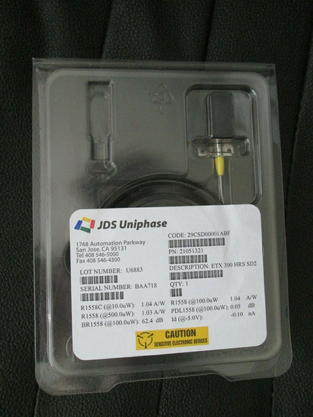 Optical Detector ETX 300 HRS SD2 by JDSU Uniphase