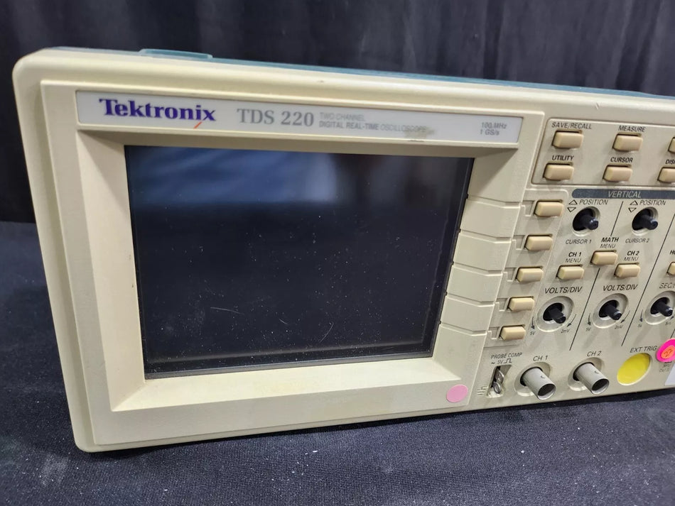 Tektronix TDS220 100 MHz 2 Channel Digital Oscilloscope AS-IS Selling