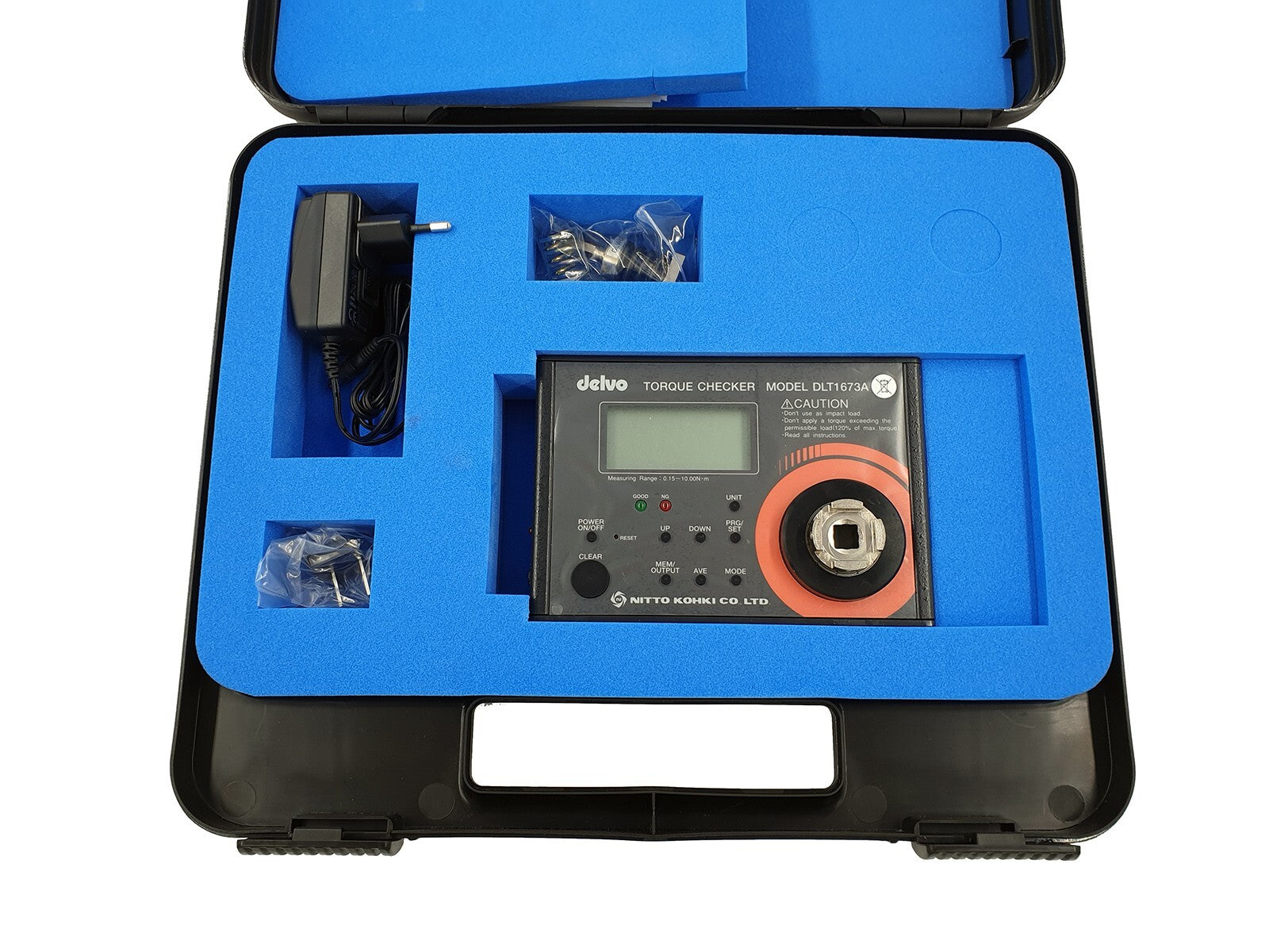 Delvo DLT1673A Torque Checker Calibration - Nitto Kohki