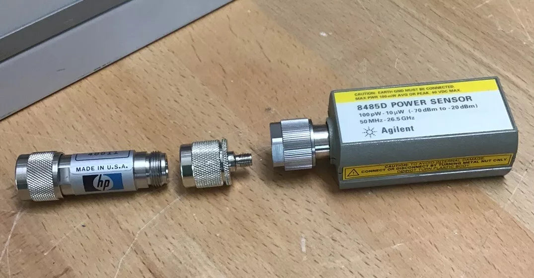 Agilent 8485D Power Sensor 50MHz - 26.5GHz with 30 dB Attenuator