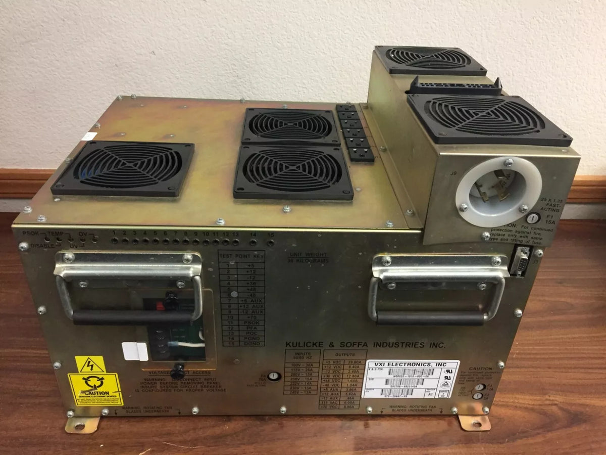 Kulicke & Soffa N08020-1010-000-06 Power Supply Assembly