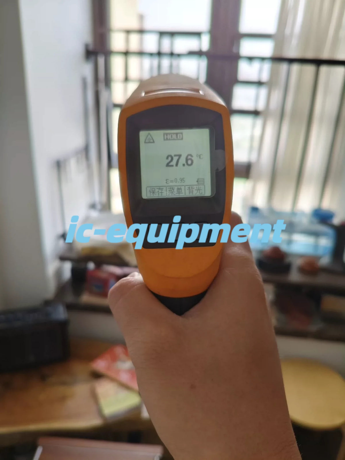 IR Thermometer Contact Temperature by Fluke