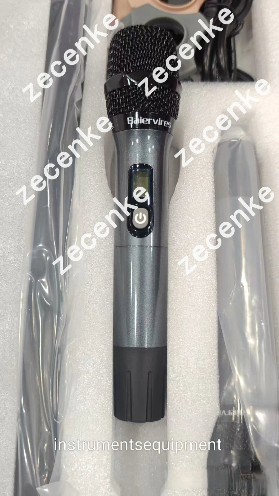 Baier BS-8 Wireless Microphone with 640 - 690 Frequency Band Anti-Frequency Interfer