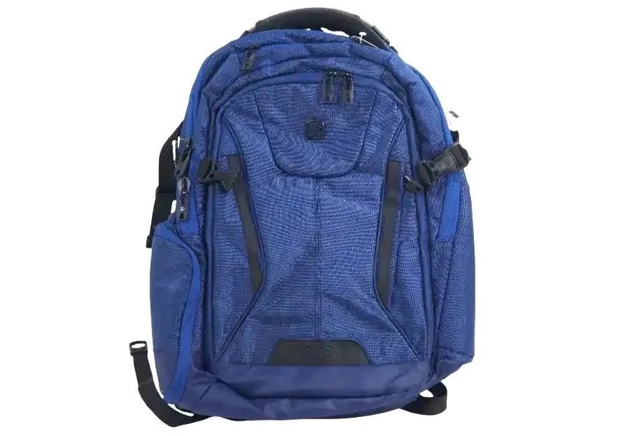 SWISSGEAR 5358 USB Scan Smart Laptop Backpack Blue - Free shipping