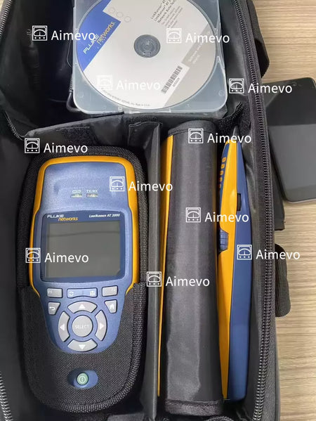 Fluke Networks LinkRunner AT 2000 Ethernet Network Connectivity Tester with Accessories