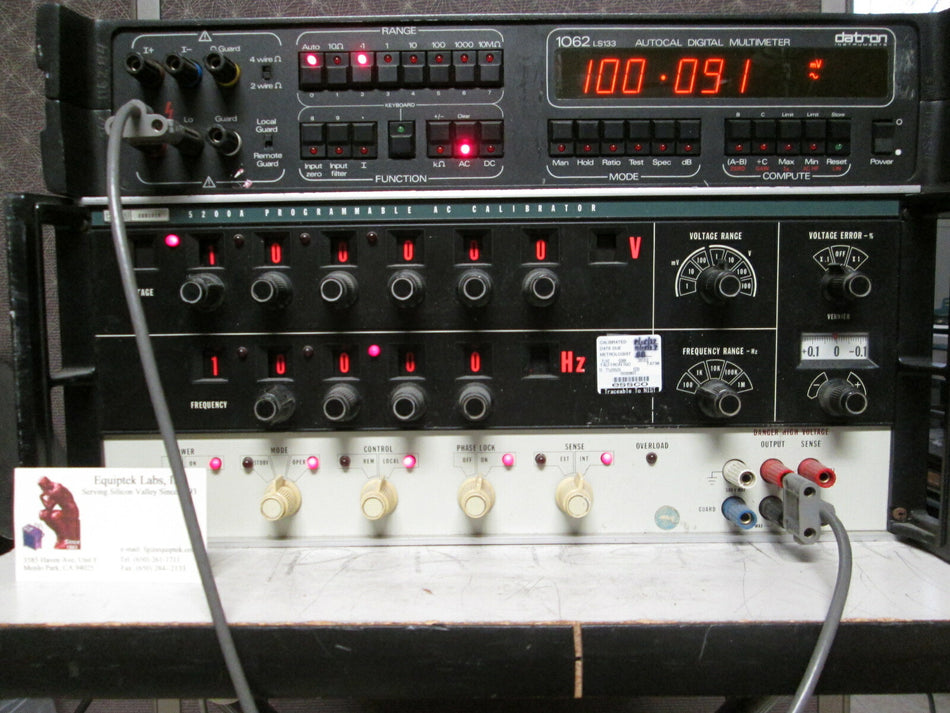 6.5 Digit Multimeter by Datron