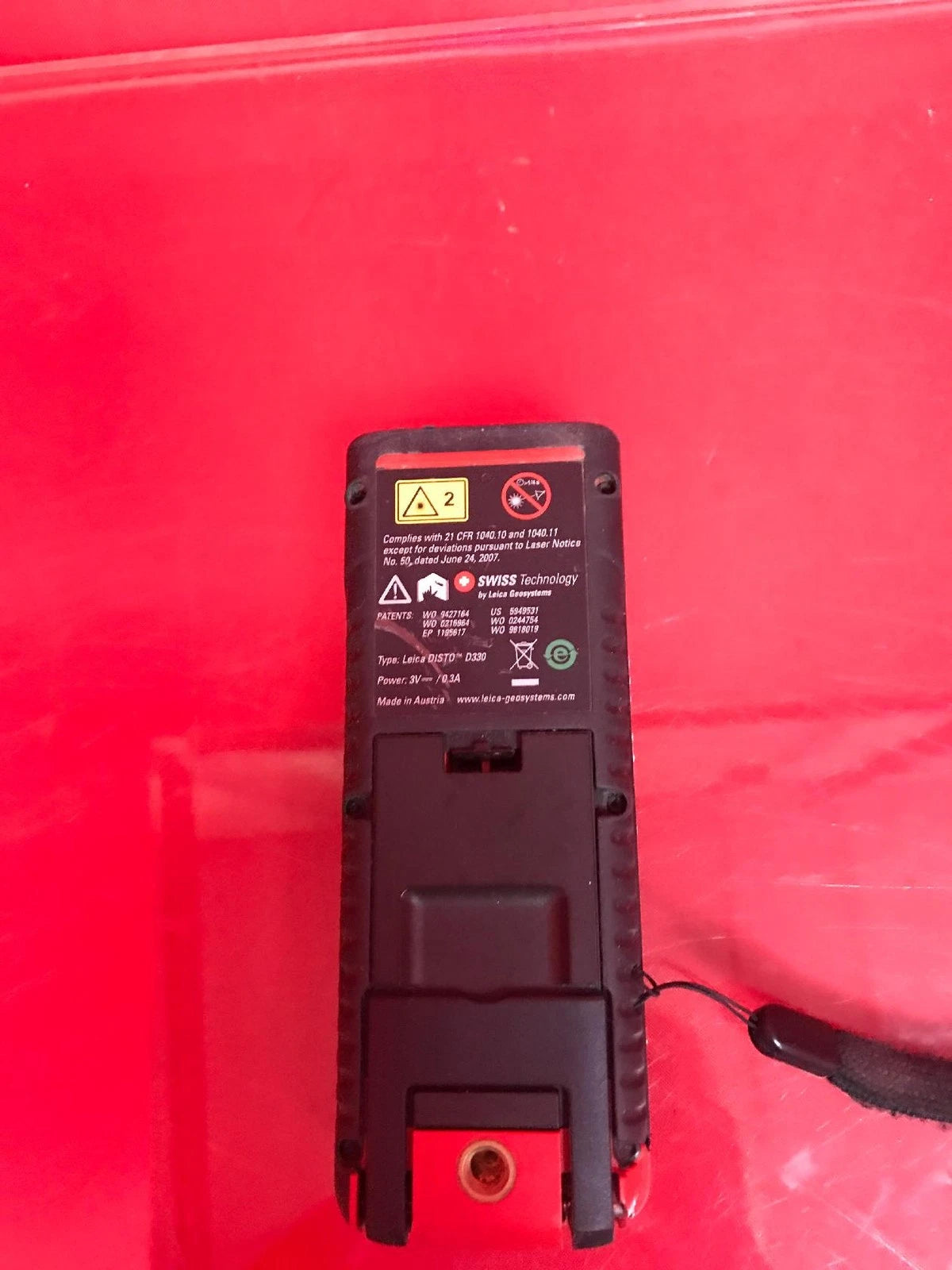 Leica Disto D330 Laser Distance Meter 325-Foot Range 814450927