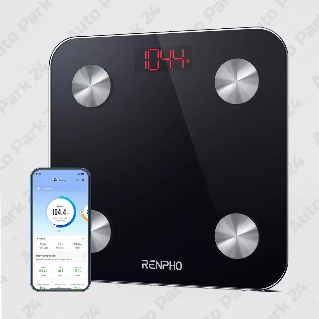 RENPHO Smart Scale Bluetooth - Body Fat, BMI, Muscle Mass Analyzer