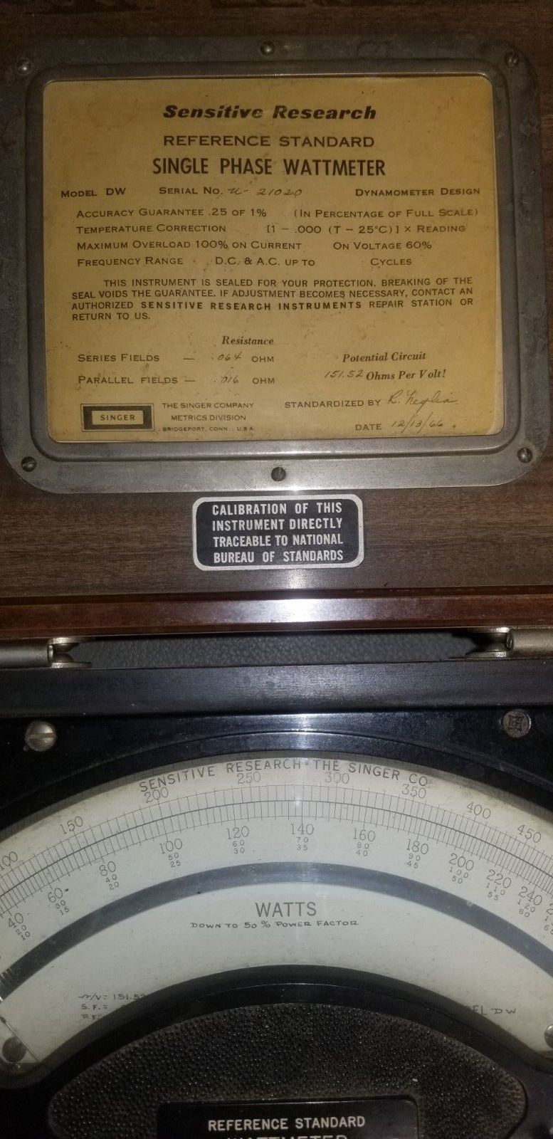 600W AC-DC Wattmeter | Self-powered USA