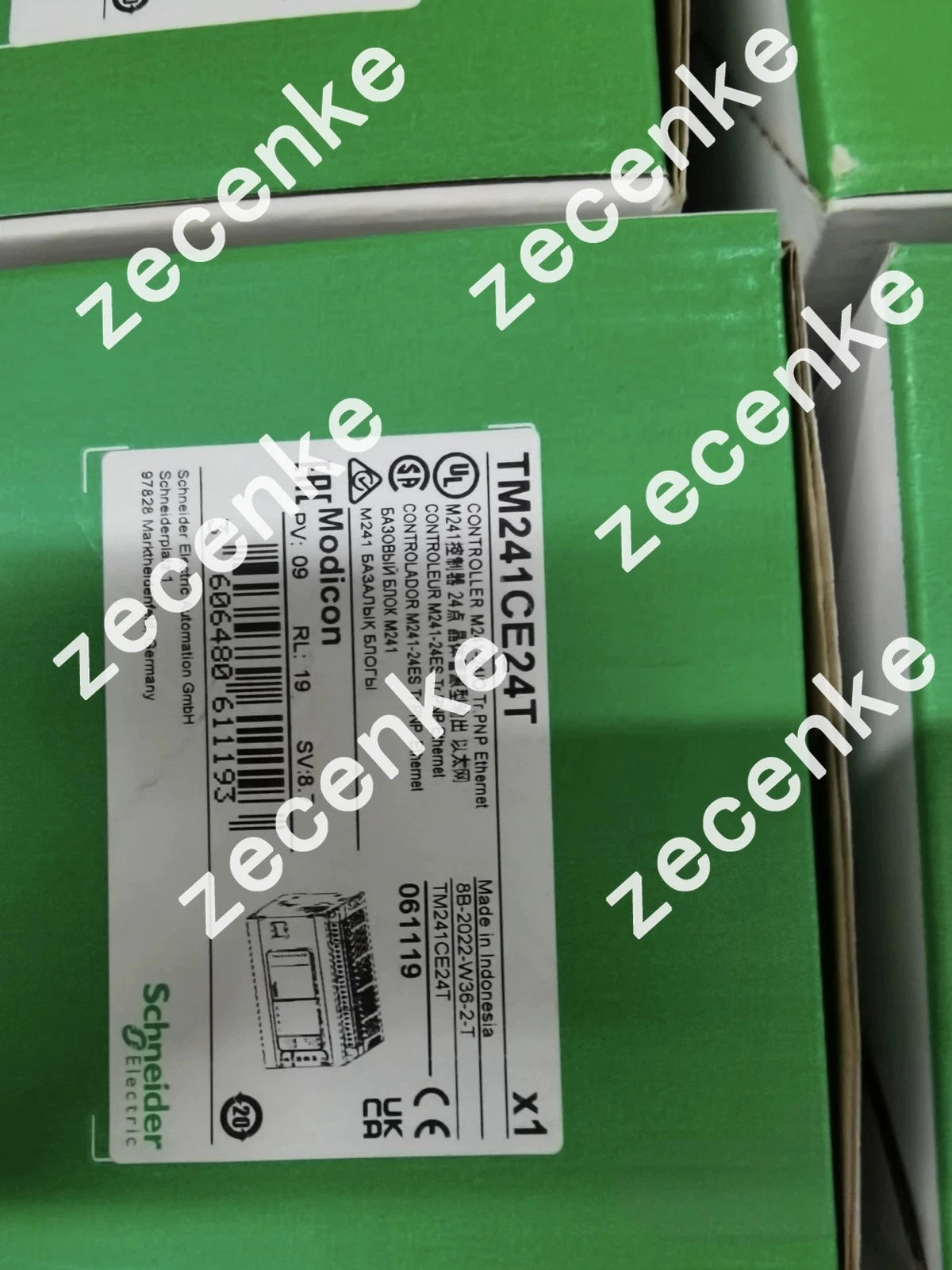 Schneider Electric TM241CEC24T Modicon M241 with PNP Transistor Outputs