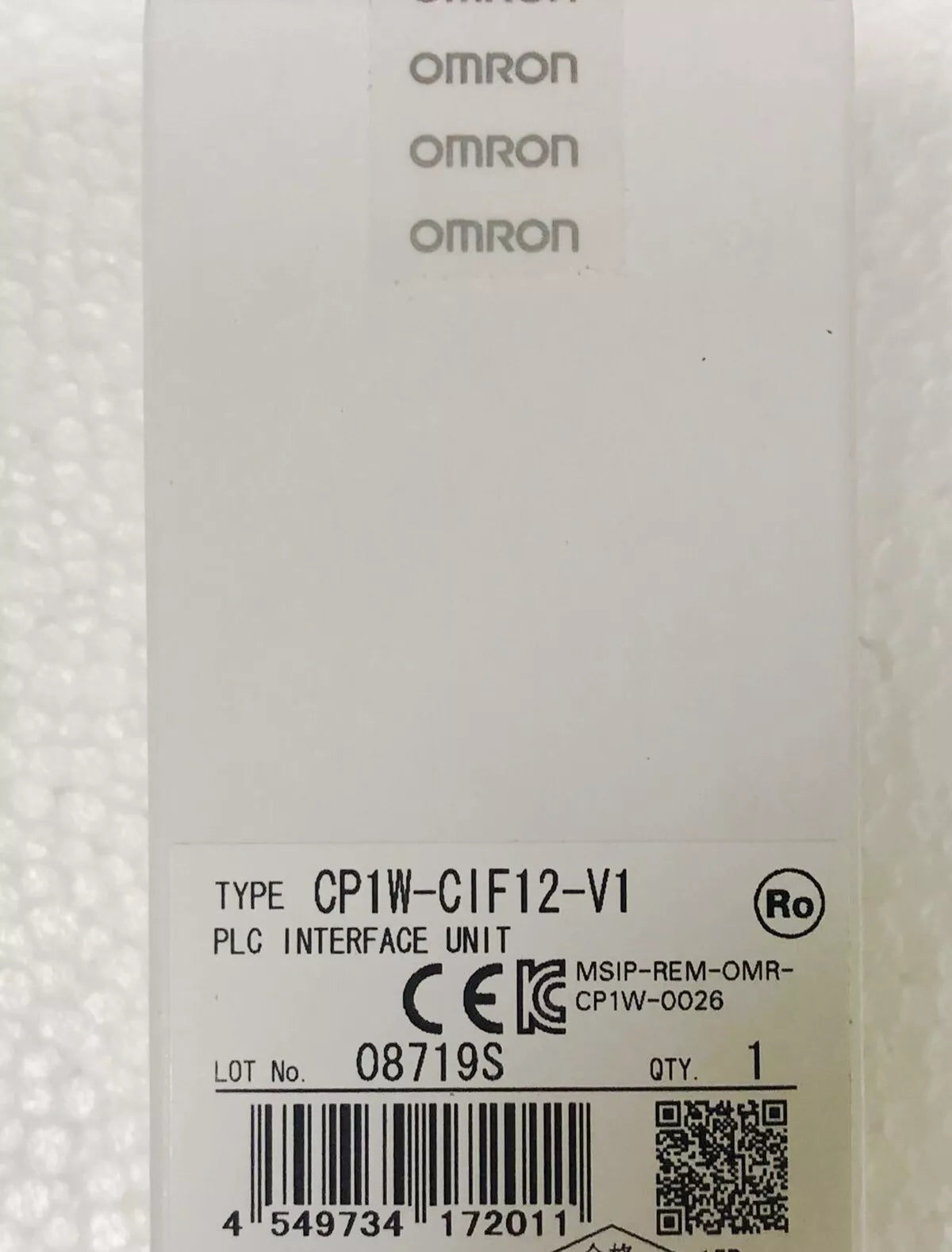 Omron CP1W-CIF12-V1 PLC Interface Unit Replacement