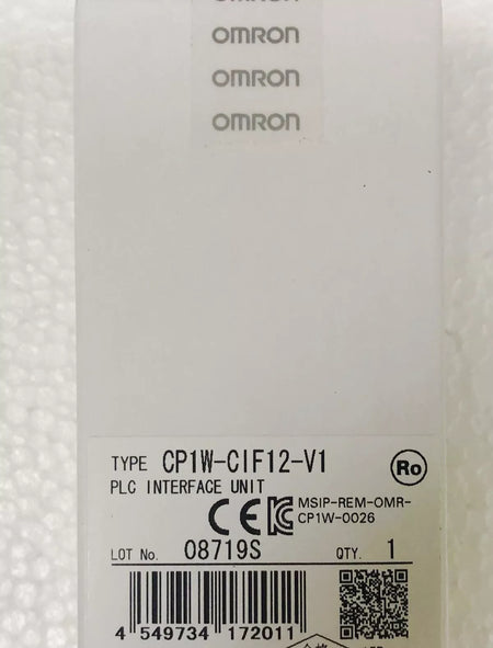 Omron CP1W-CIF12-V1 PLC Interface Unit Replacement