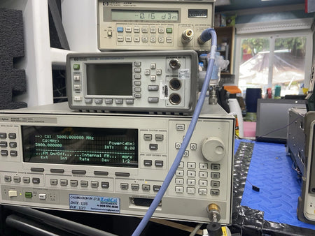 HP Agilent 83650B 10MHz-50GHz Sweep Swept Signal Generator 1, 2, 8! Cal’d!