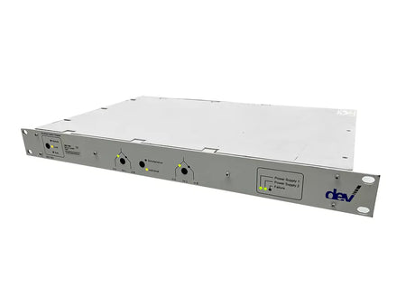 DEV Systemtechnik 1951 Universal Switch Chassis 1RU with 1 DEV 11-0005 DPST Switch