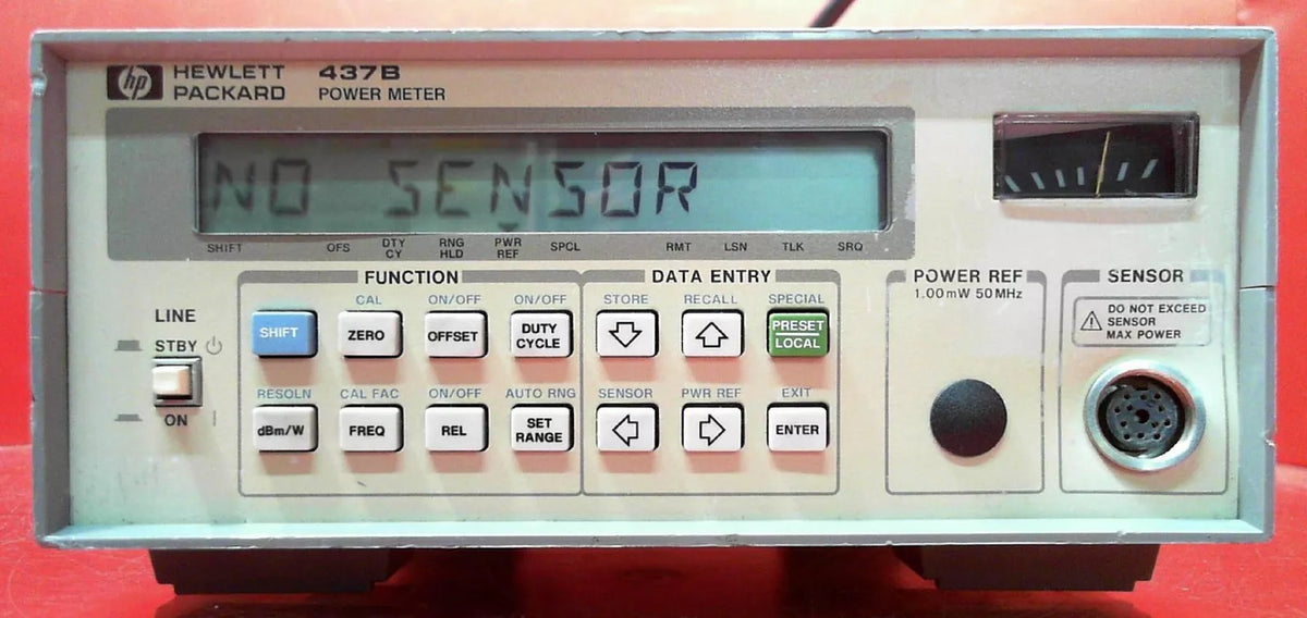 HP - Agilent - Keysight 437B-003 Power Meter SN:3125U12617 - XG eqpt