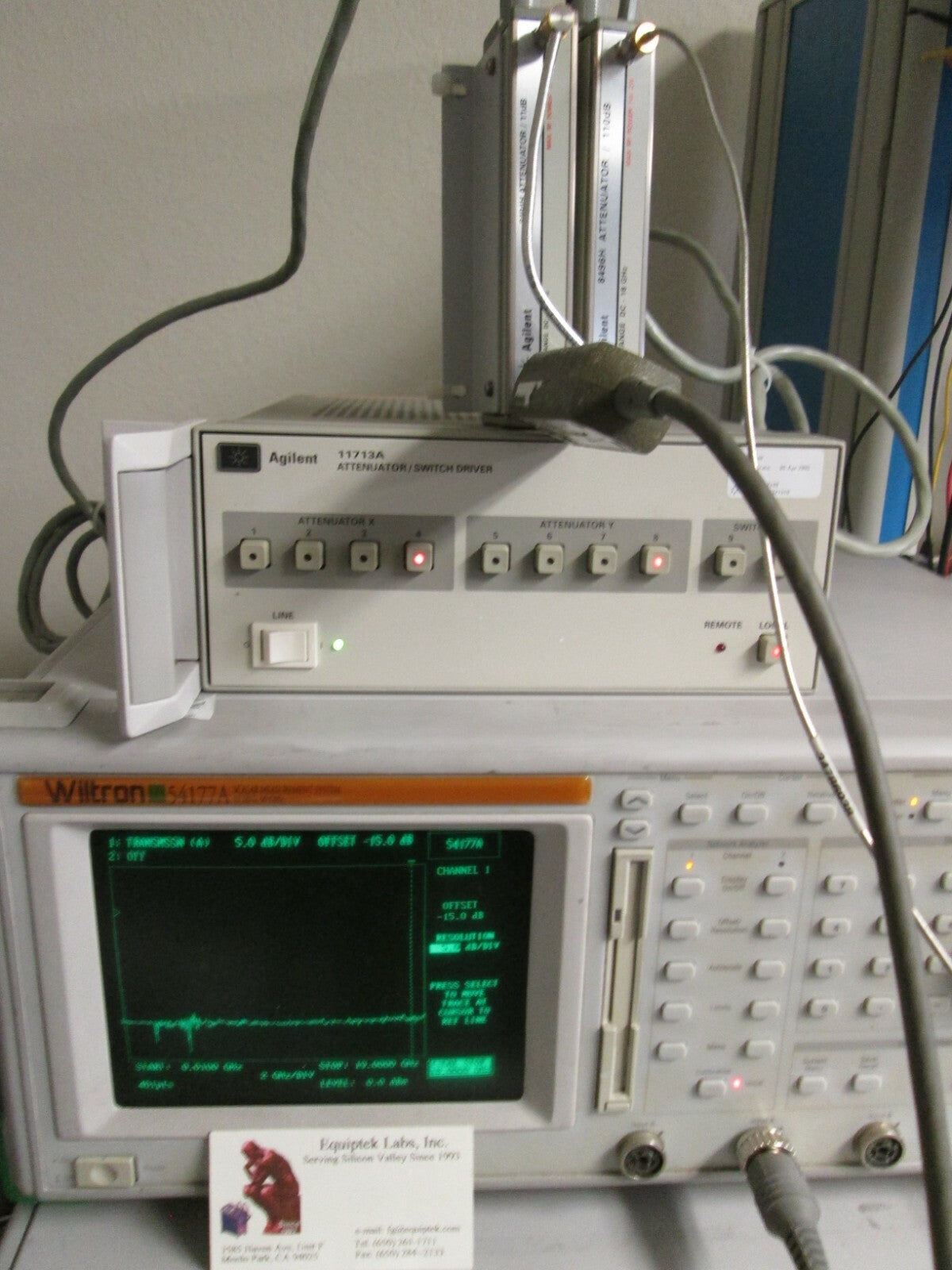 Programmable Step Attenuator 121dB 18GHz 1dB