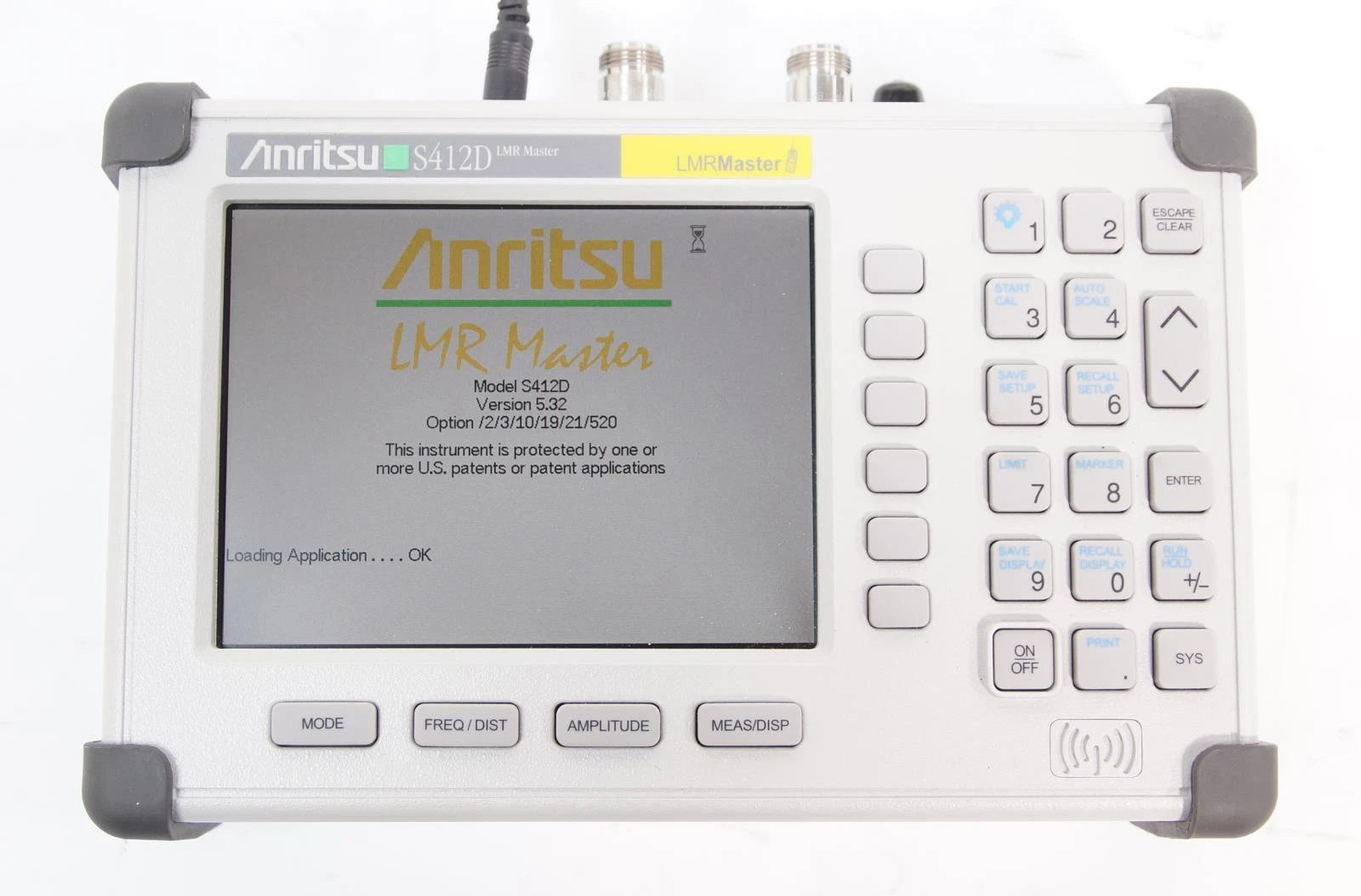 Modulation Analyzer Anritsu S412D LMR Master Land Mobile Radio Modulation Analyzer Multiple ...