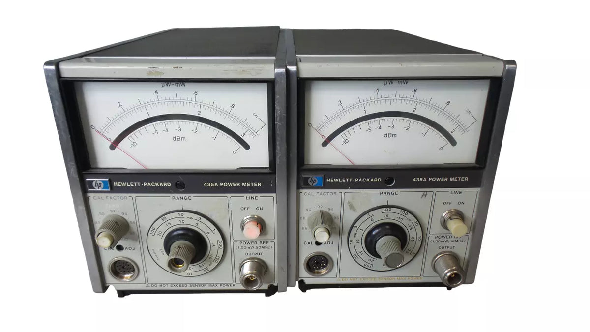 Lot of 2 HP 435A Power Meter